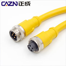 4 pin Male Female 7/8 Overmolded Cable Connector